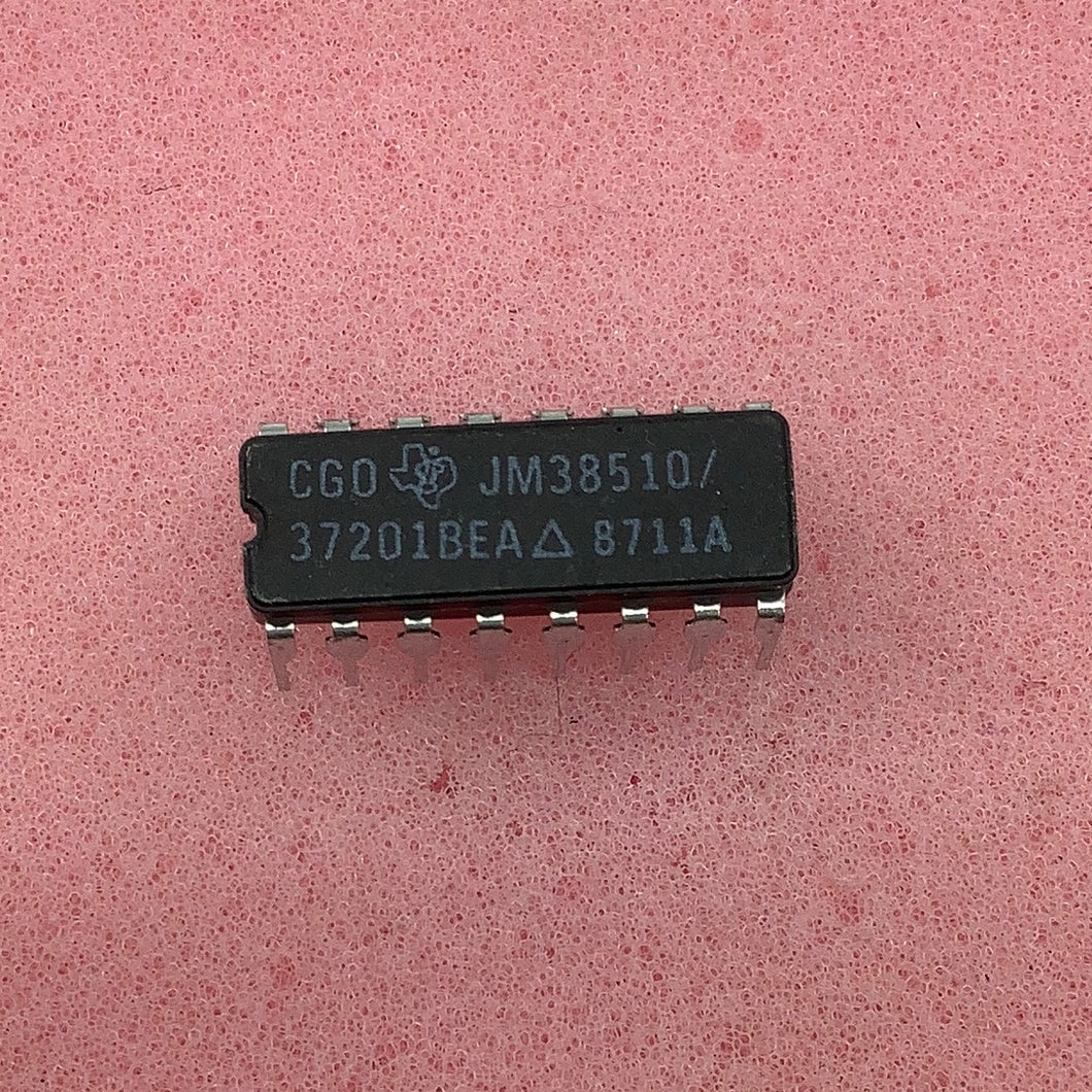 JM38510/37201BEA - Texas Instrument - Military High-Reliability Integrated Circuit, Commercial Number 54ALS174