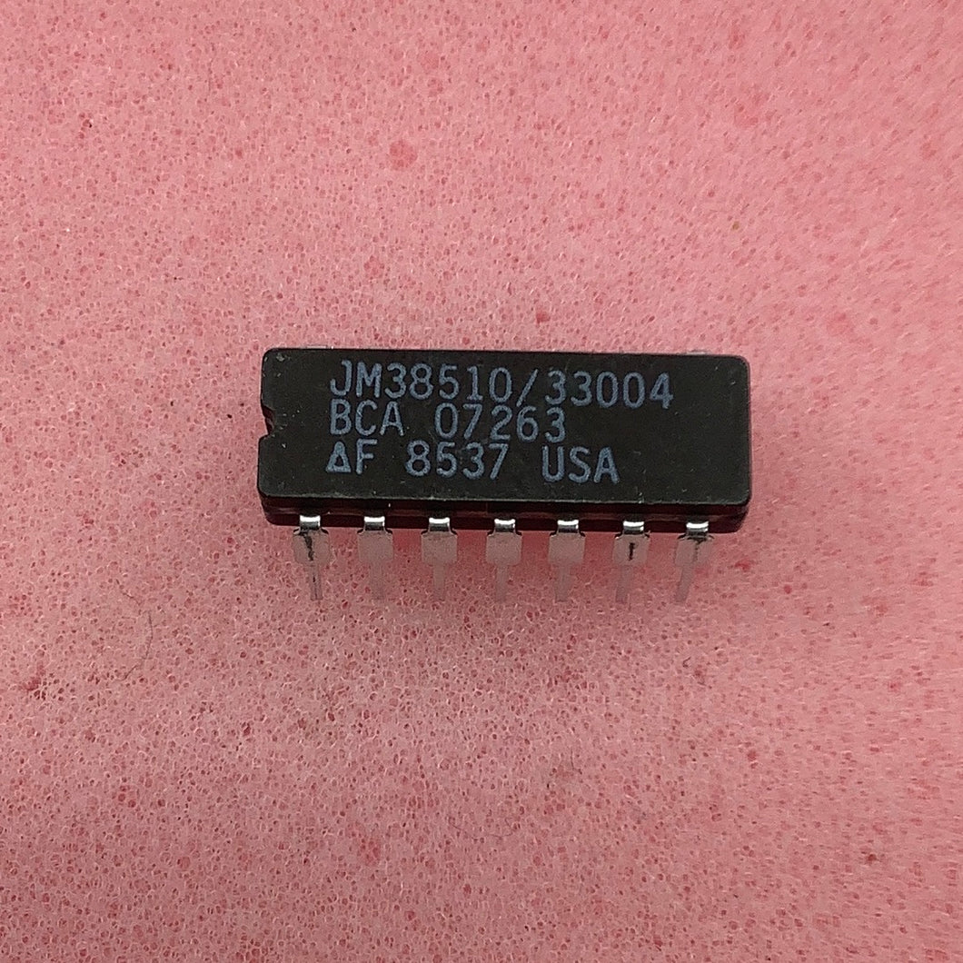 JM38510/33004BCA - FAIRCHILD - Military High-Reliability Integrated Circuit, Commercial Number 54F20