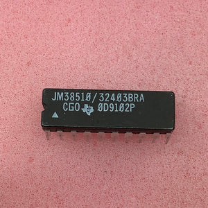 JM38510/32403BRA - Texas Instrument - Military High-Reliability Integrated Circuit, Commercial Number 54LS244
