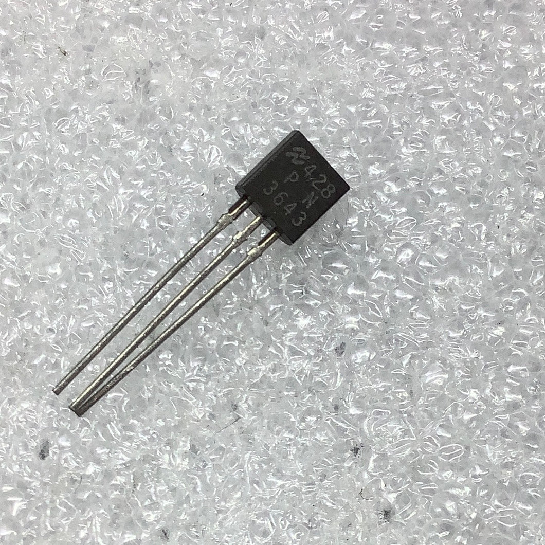 PN3643 - NATIONAL SEMI - Silicon NPN Transistor  MFG -NATIONAL SEMI