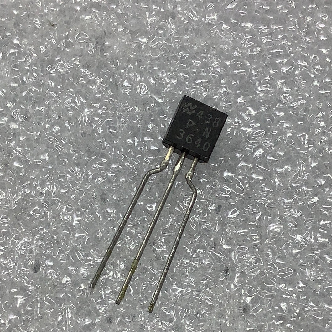 PN3640 - Silicon PNP Transistor  MFG -NATIONAL