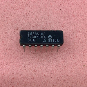 JM38510/31302BCA - MOTOROLA - Military High-Reliability Integrated Circuit, Commercial Number 54LS14