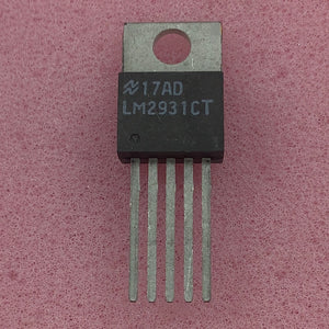 LM2931CT - NATIONAL SEMICONDUCTOR - Linear Voltage Regulator IC Positive Adjustable 1 Output 100mA TO-220-5
