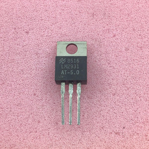 LM2931AT-5.0 - NATIONAL SEMICONDUCTOR - Linear Voltage Regulator IC Positive Fixed 1 Output 100mA TO-220