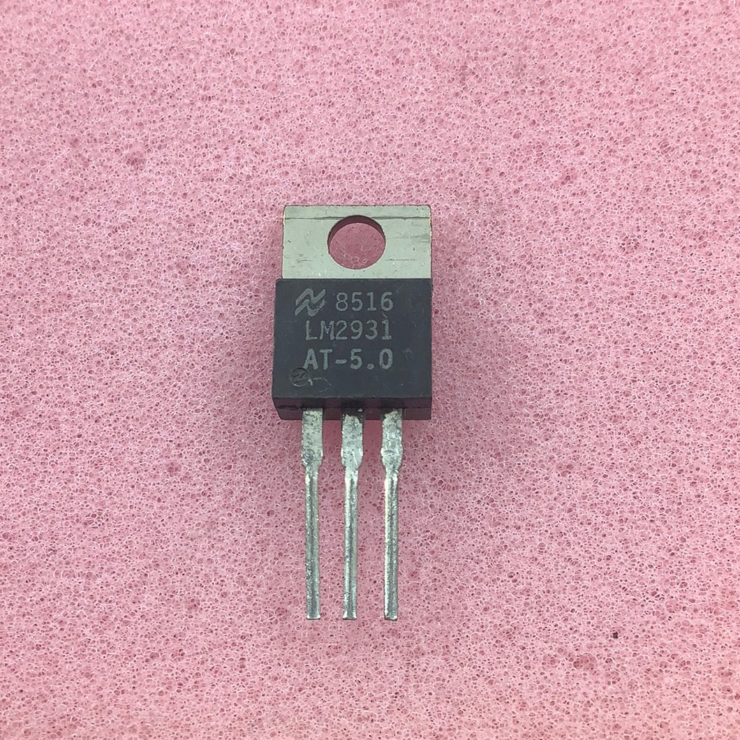 LM2931AT-5.0 - NATIONAL SEMICONDUCTOR - Linear Voltage Regulator IC Positive Fixed 1 Output 100mA TO-220