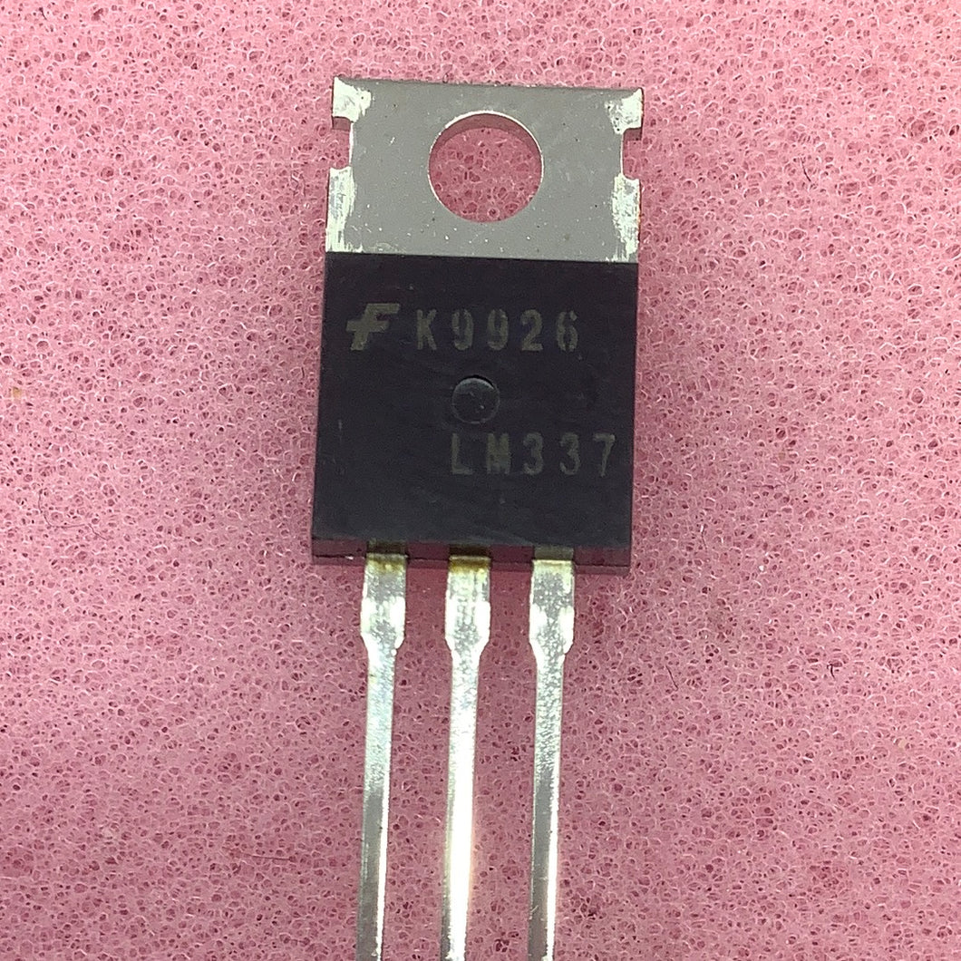 LM337 - FAIRCHILD - Adjustable -1.2-37V 1.5A Negative Voltage Regulator