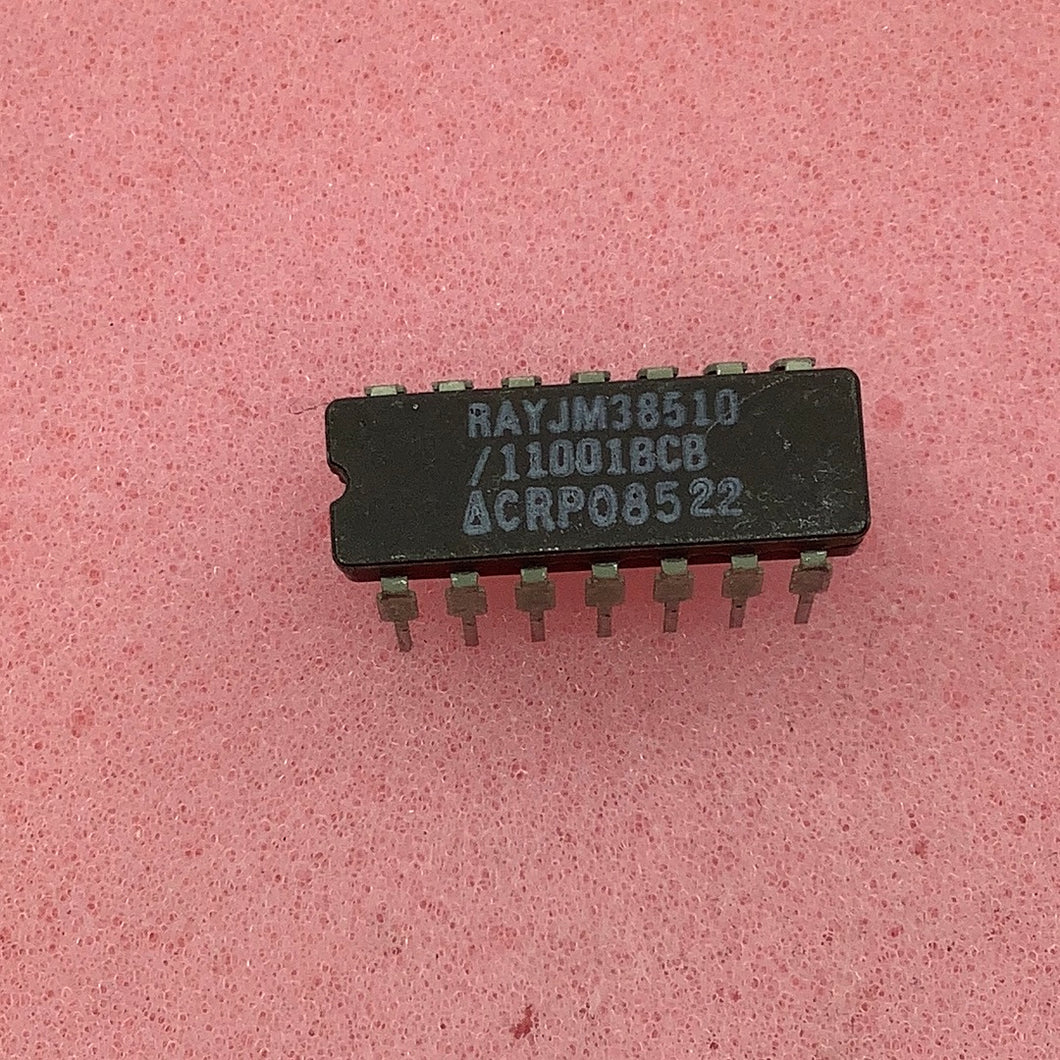 JM38510/11001BCB - Raytheon - Military High-Reliability Integrated Circuit, Commercial Number LM148