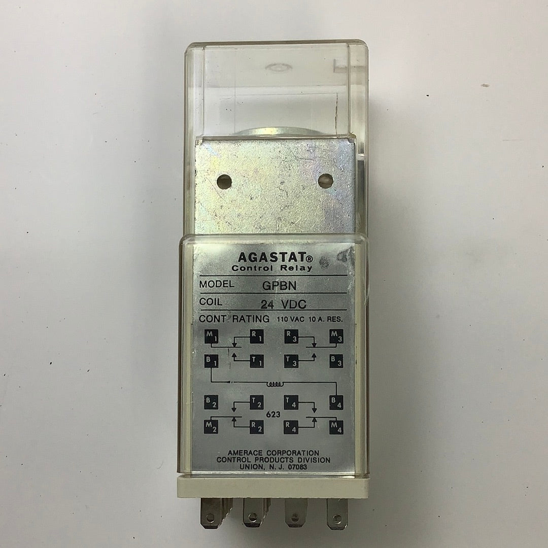 GPBN - 24VDC AGASTAT CONTROL RELAY