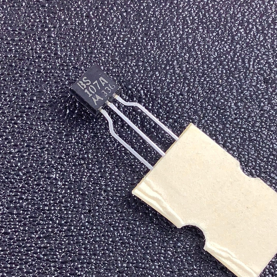 BS107A - MOTOROLA - Small Signal MOSFET 200V 250mA 6 Ohm Single N-Channel TO-92