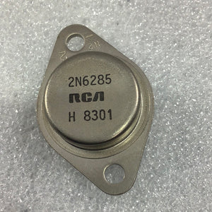2N6285 - Silicon PNP Transistor - MFG.  RCA