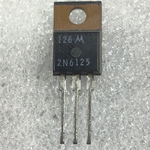 2N6125 - Silicon PNP Transistor -MFG. MOTOROLA