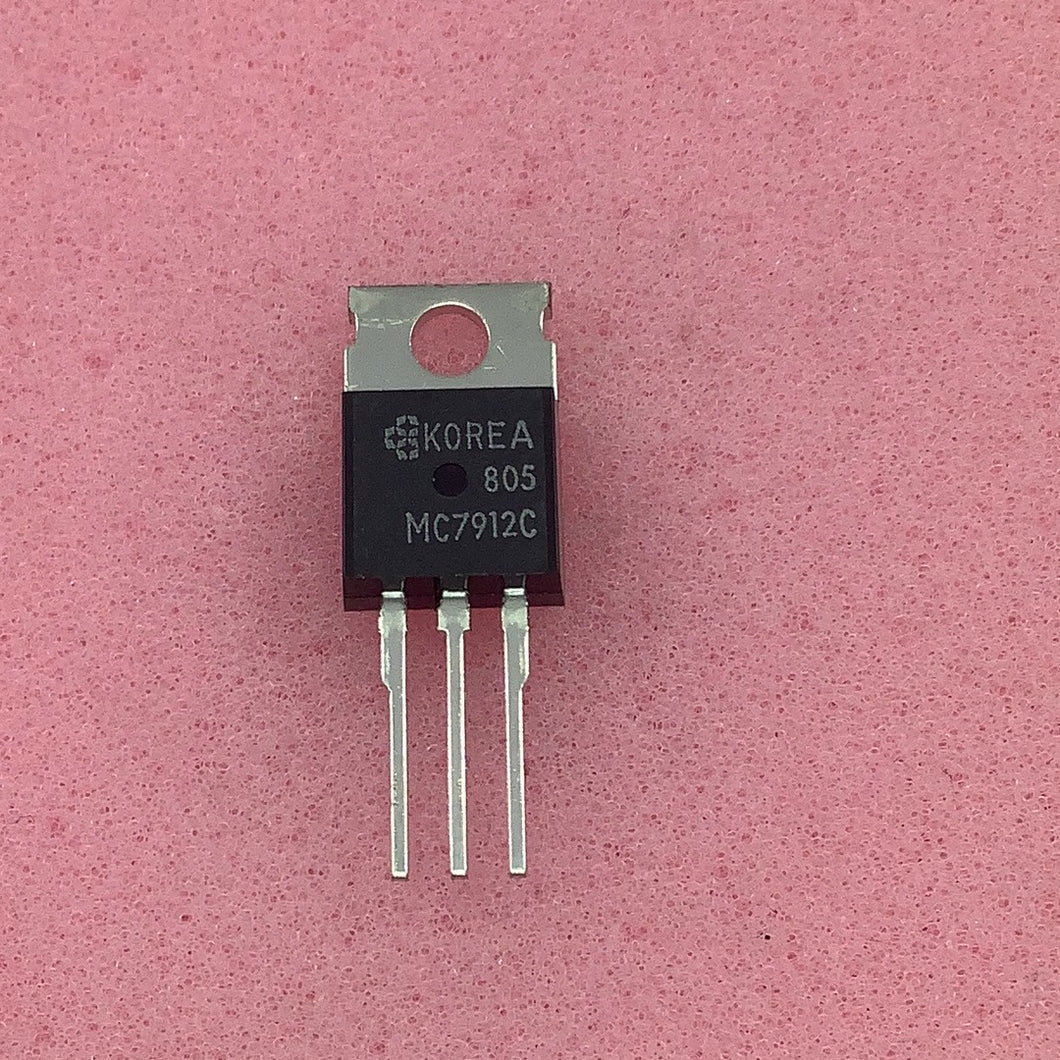 MC7912C -   (-)12V 1.0A Negative Voltage Regulator