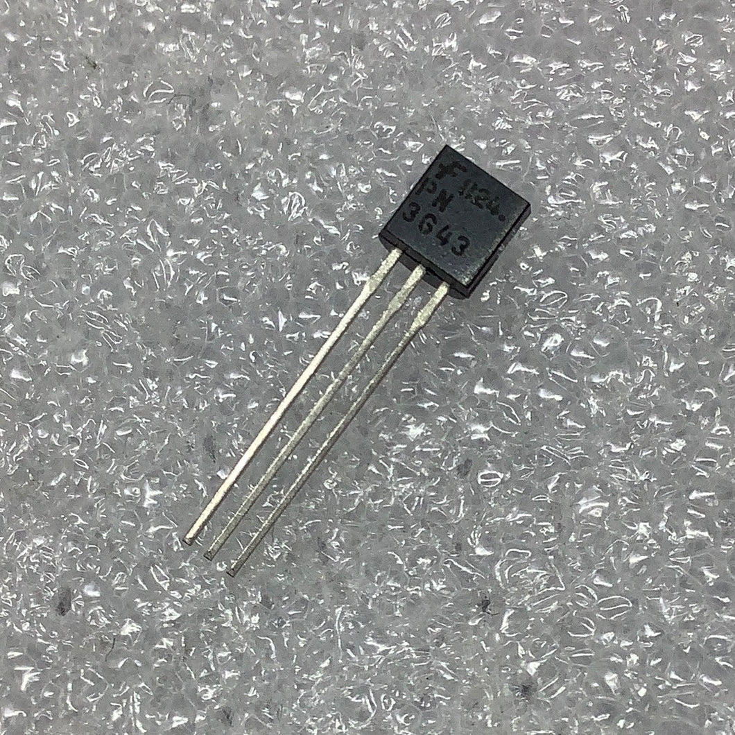 PN3643 - FAIRCHILD - Silicon NPN Transistor  MFG -FAIRCHILD