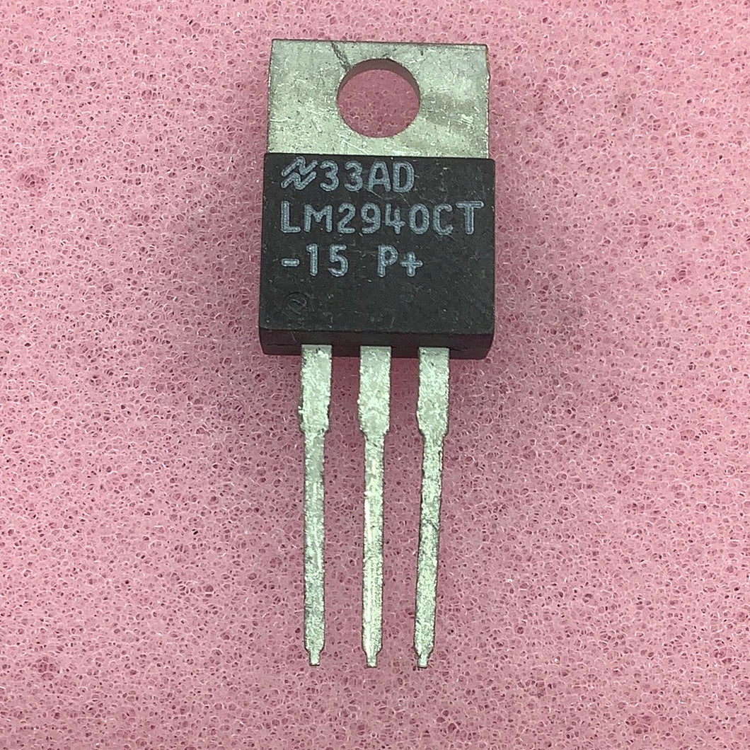 LM2940CT-15 - NATIONAL SEMICONDUCTOR - Linear Voltage Regulator IC Positive Fixed 1 Output 1A TO-220-3