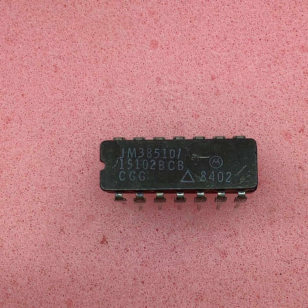 JM38510/15102BCB - Motorola - Military High-Reliability Integrated Circuit, Commercial Number 5414