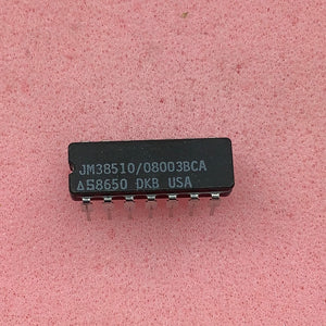 JM38510/08003BCA - Signetics - Military High-Reliability Integrated Circuit, Commercial Number 54S08
