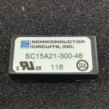 Load image into Gallery viewer, SC15A21-300-48 - SEMICONDUCTOR CIRCUITS - DC-DC INPUT 36-75V OUTPUT +/-5V 1.5AMP
