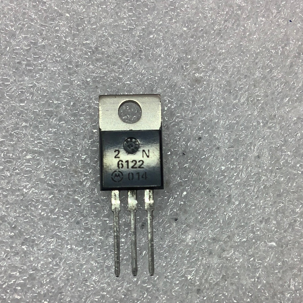 2N6122 - Silicon NPN Transistor - MFG.  MOTOROLA