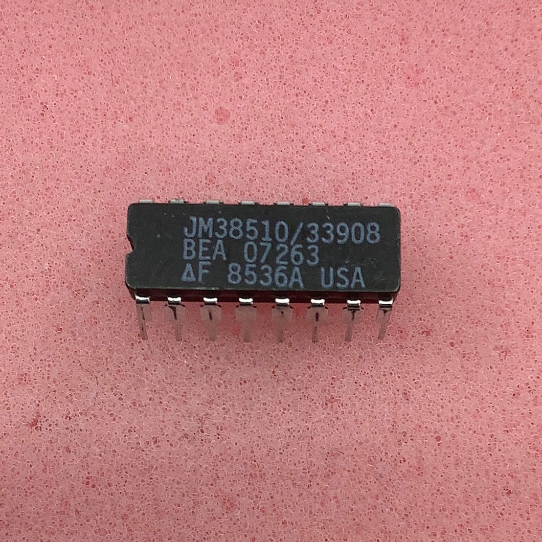 JM38510/33908BEA - FAIRCHILD - Military High-Reliability Integrated Circuit, Commercial Number 54F253