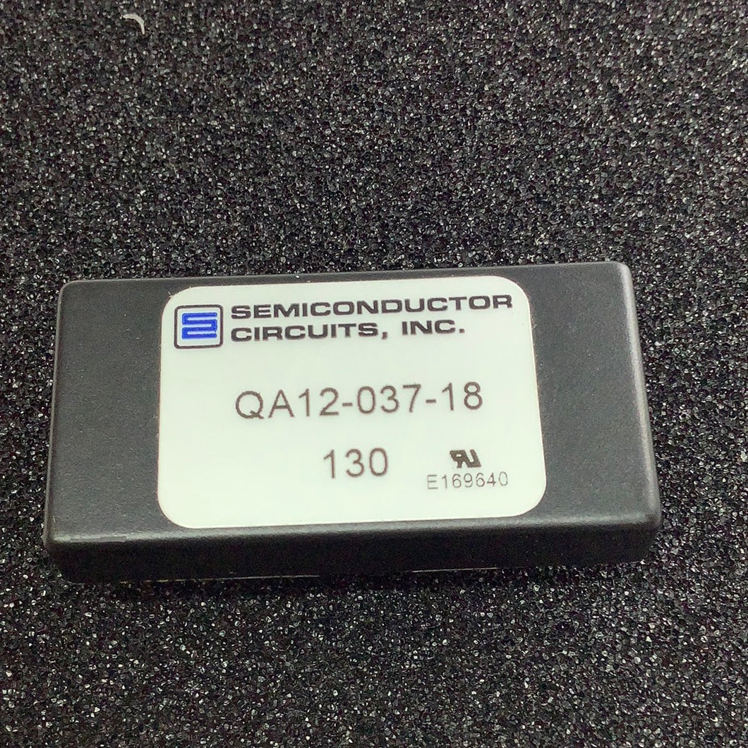 QA12-037-18 - SEMICONDUCTOR CIRCUITS - DC-DC INPUT 9-36V OUTPUT 12V 420MA
