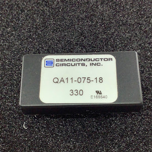 QA11-075-18 - SEMICONDUCTOR CIRCUITS - DC-DC CONVERTER  INPUT 9-36VDC
OUTPUT 5V 1000 MA