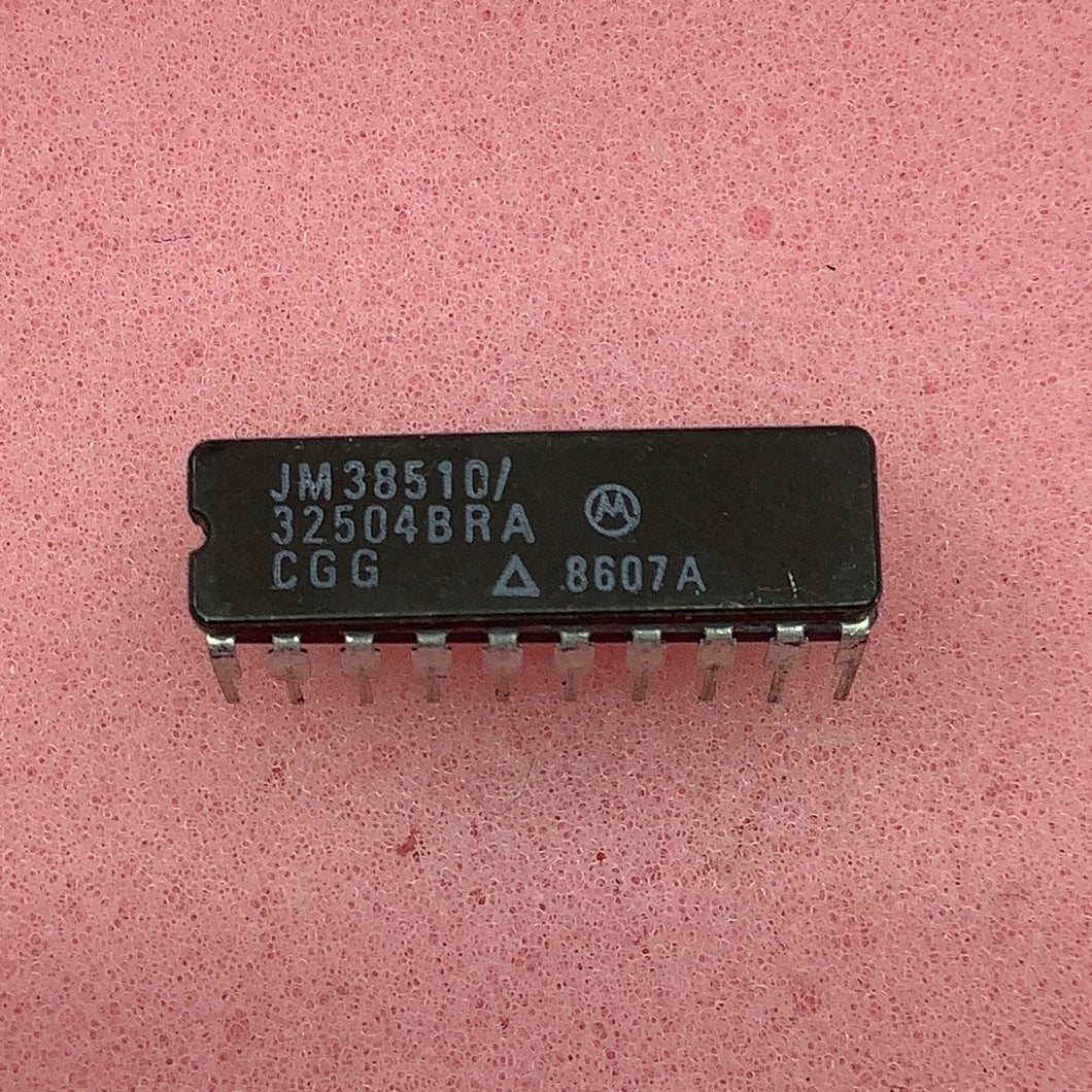 JM38510/32504BRA - Motorola - Military High-Reliability Integrated Circuit, Commercial Number 54LS377