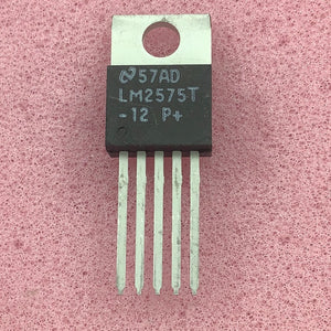 LM2575T-12 - NATIONAL SEMICONDUCTOR - Buck Switching Regulator IC Positive Fixed 12V 1 Output 1A TO-220-5