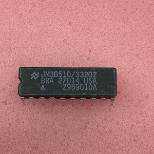 JM38510/33202BRA - National Semiconductor - Military High-Reliability Integrated Circuit, Commercial Number 54F241