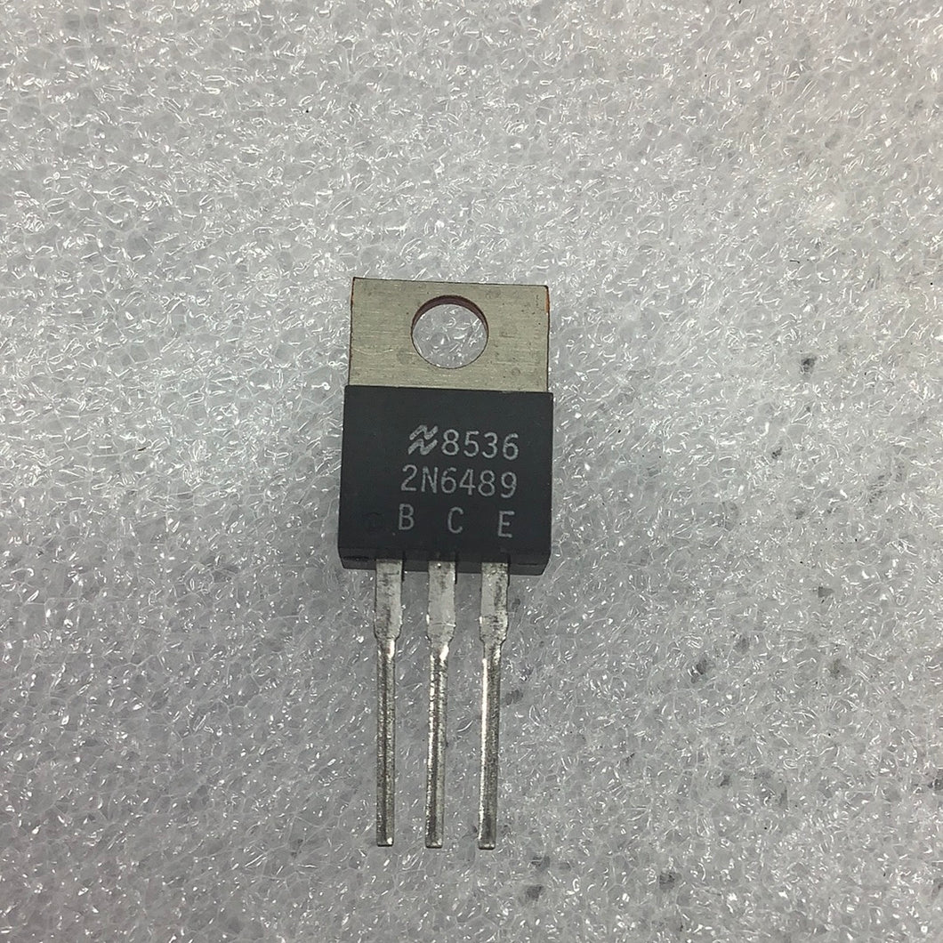 2N6489 - NATIONAL - Silicon PNP Transistor - MFG.  NATIONAL SEMICONDUCTOR