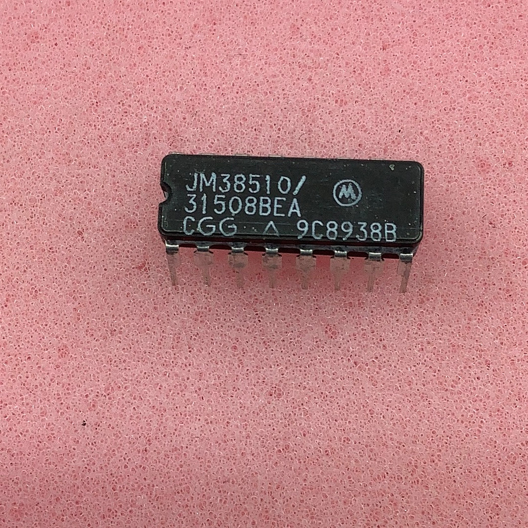 JM38510/31508BEA - Motorola - Military High-Reliability Integrated Circuit, Commercial Number 54LS193
