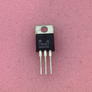 MCT7808CT - MOTOROLA - 8V 1A Positive Voltage Regulator