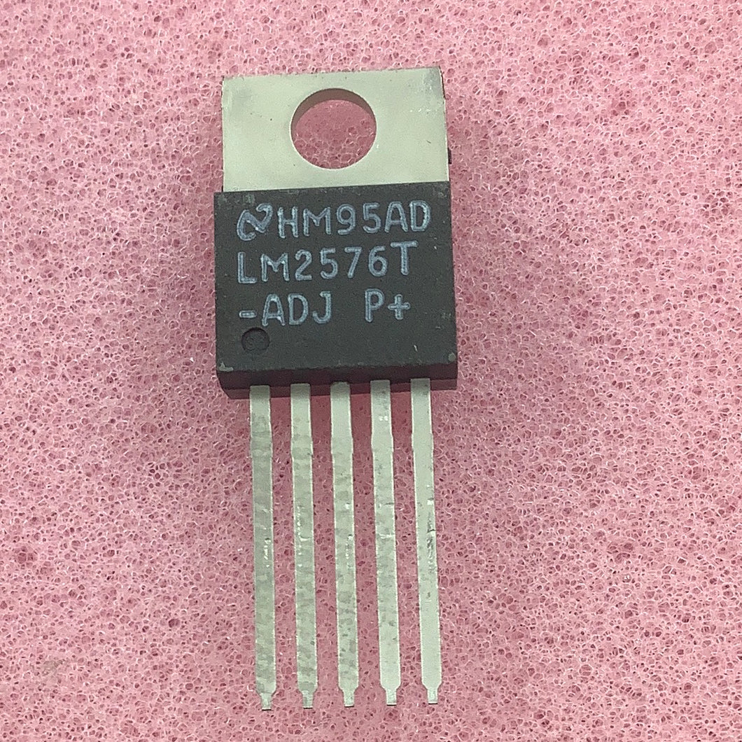 LM2576T-ADJ - NATIONAL SEMICONDUCTOR - Buck Switching Regulator IC Positive Adjustable Output 3A TO-220-5