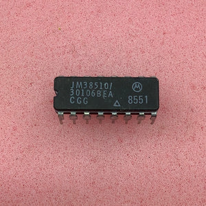 JM38510/30106BEA - Motorola - Military High-Reliability Integrated Circuit, Commercial Number 54LS174