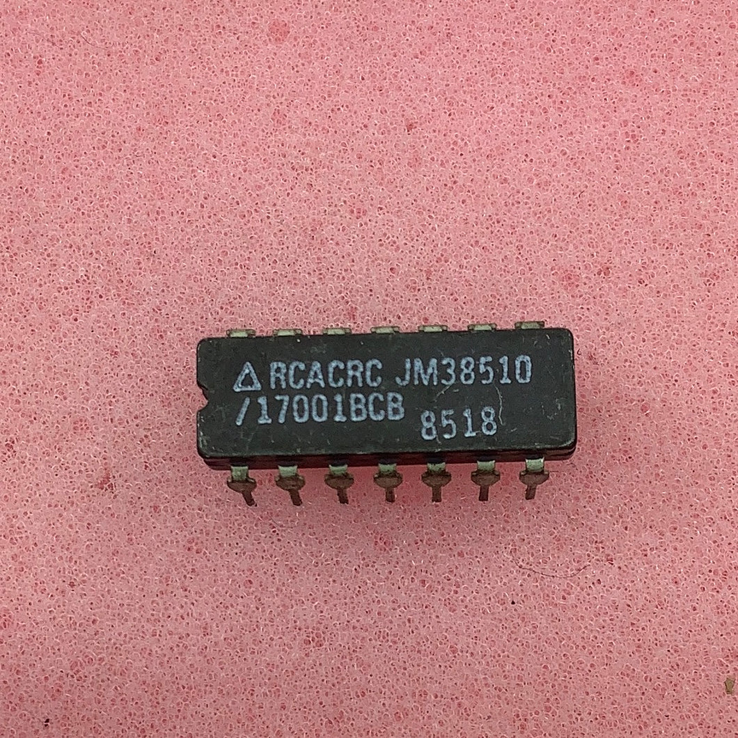 JM38510/17001BCB - RCA - Military High-Reliability Integrated Circuit, Commercial Number 4081B