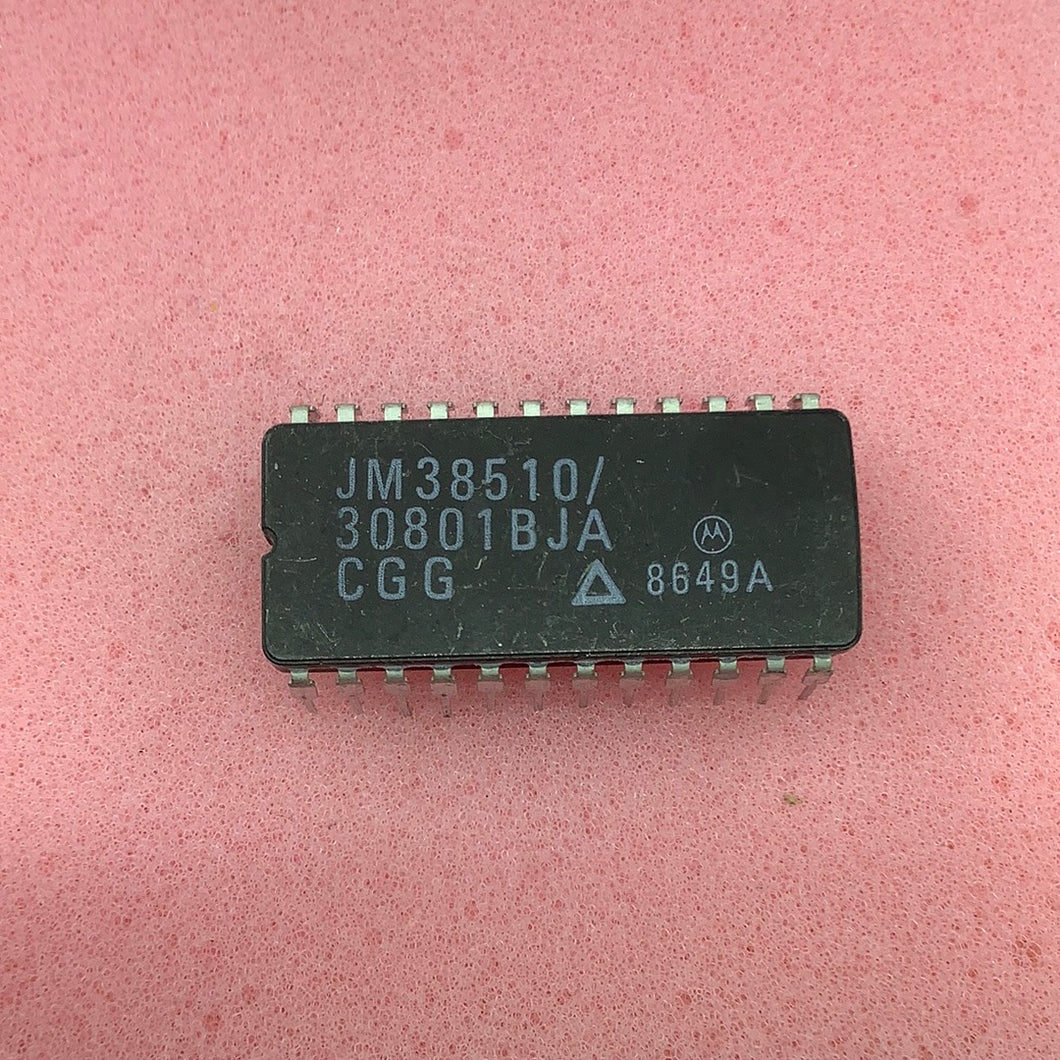 JM38510/30801BJA - Motorola - Military High-Reliability Integrated Circuit, Commercial Number 54LS181