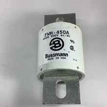 Load image into Gallery viewer, FWH-450A - BUSSMAN - 450 AMP 500VAC/DC FUSE

