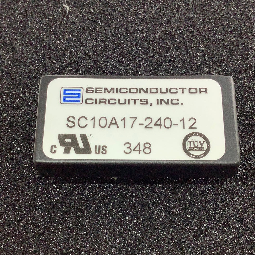 SC10A17-240-12 - SEMICONDUCTOR CIRCUITS - DC-DC INPUT 9-18V OUTPUT 3.3V 2.4 AMP
