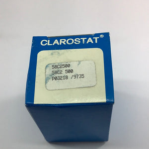 58C2-500 - CLAROSTAT - 500 OHM 4 WATT POT