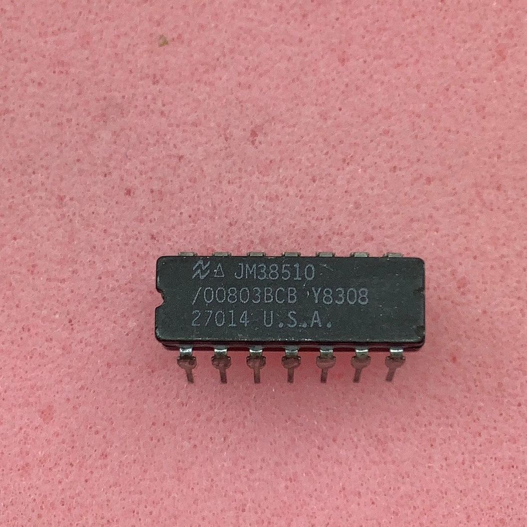 JM38510/00803BCB - National Semiconductor - Military High-Reliability Integrated Circuit, Commercial Number 5407