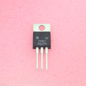 MC7918CT - MOTOROLA  (-)18.0V 1.0A Negative Voltage Regulator