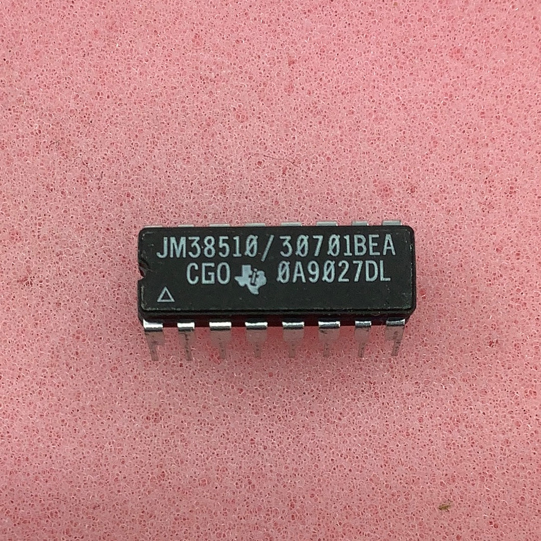 JM38510/30701BEA - Texas Instrument - Military High-Reliability Integrated Circuit, Commercial Number 54LS138