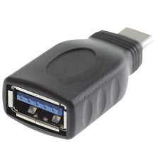 Load image into Gallery viewer, USB 3.0 USB-C Male to USB A Female Adapter - 000-USB3-CM-02
