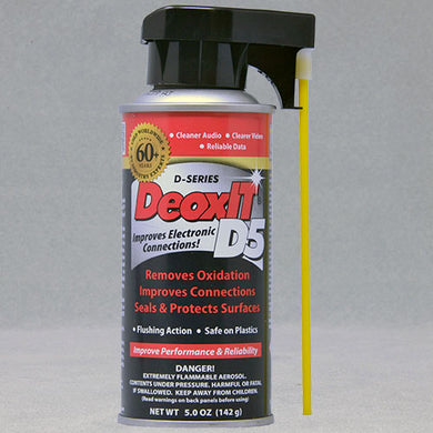 DeoxIT® D5 Spray (NSN-6850-01-435-6476), D5S-6P