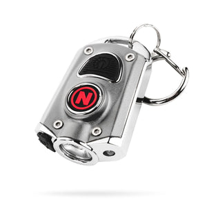 MYCRO RECHARGEABLE KEYCHAIN LIGHT - SILVER