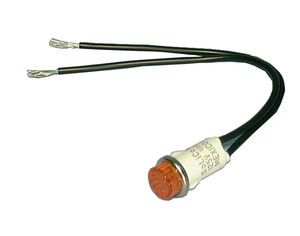 12V Incd., .50" Lamp-6" Leads-Red/H, 11-2300