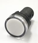 28V Sealed LED Panel Lamp White/ Flat Lens 11-2654