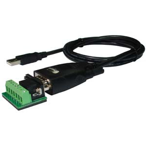 USB to RS-422 Adapter w/Terminal Block Changer FTDI Chipset, 150550