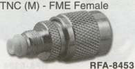 FME FEMALE to TNC MALE, RFA-8453P