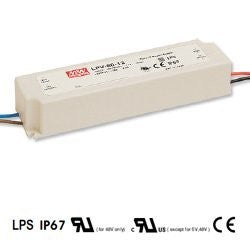 12V 60 WATT LED POWER SUPPLY, LPV-60-12