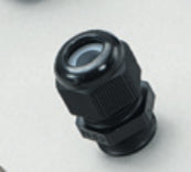 Liquid Tight Cord Grip,  3.0-5.0mm(.12-.26) Black  Polymide W/ Noeprene Sealing Insert, 22020.1